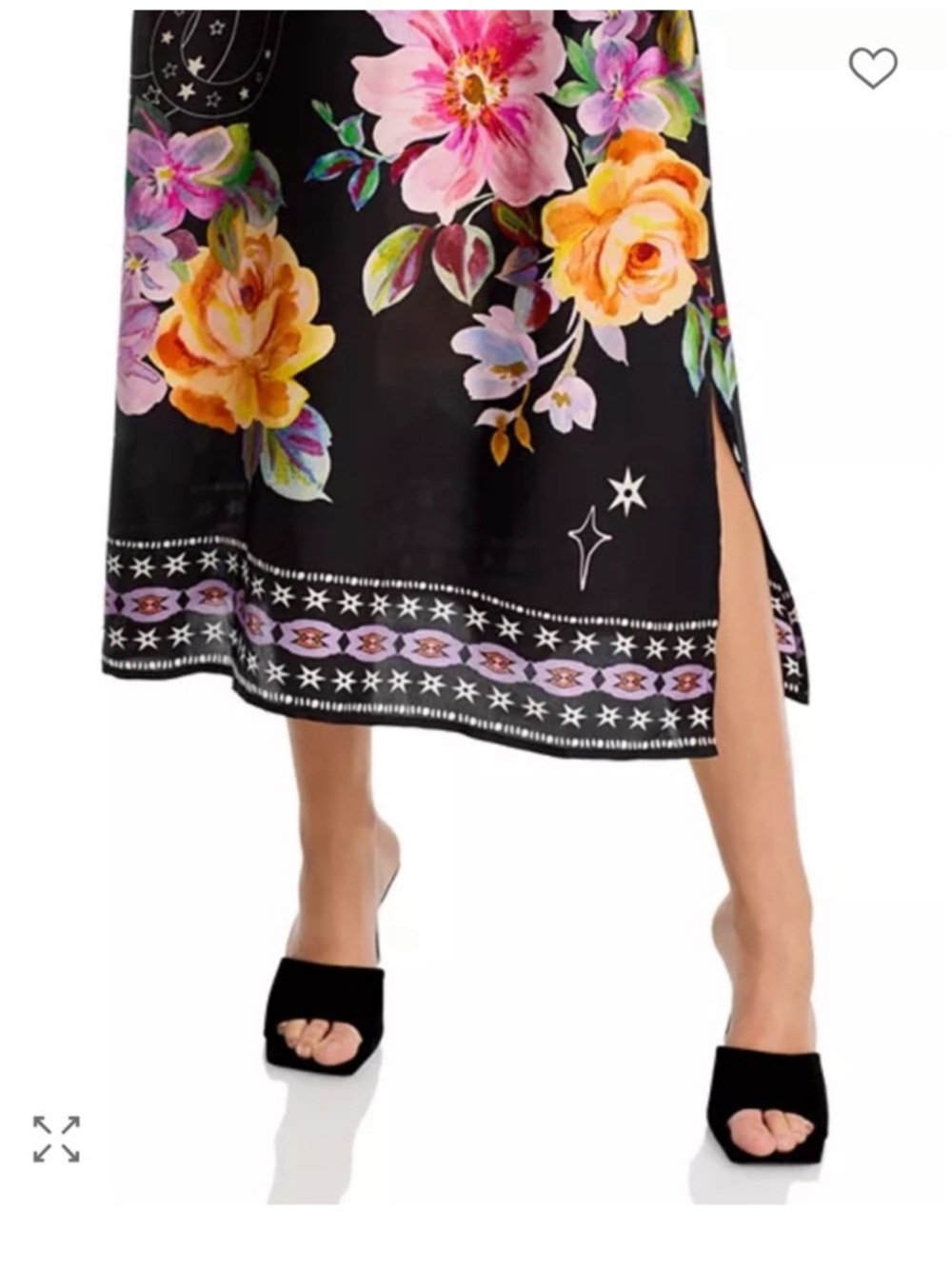 NWT JOHNNY WAS JADE KAROLINA TEA LENGTH DRESS - Picture 9 of 13